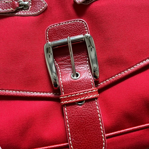 NWOT Isabella Fiore Red Diaper Bag - Picture 9 of 16